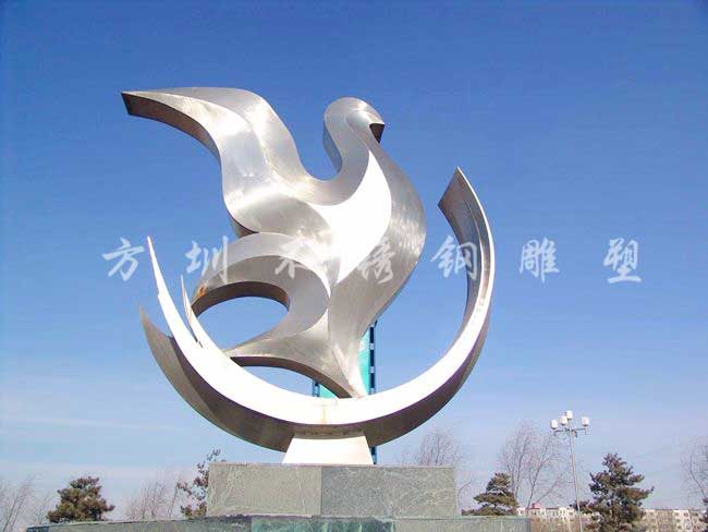 不锈钢城市标志雕塑